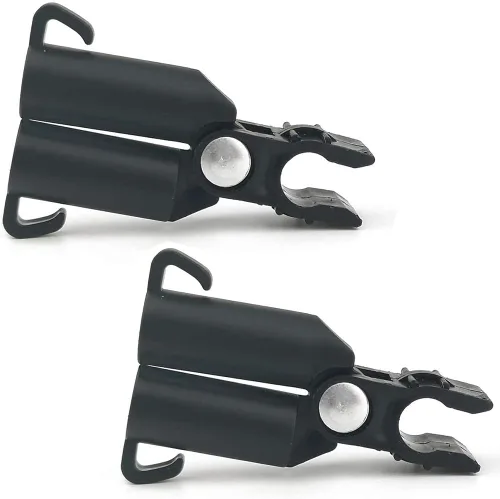 Miniatura 6 de 25 conectores de marco de invernadero de 0.63 pulgadas, accesorios de PVC para edificios, tubo de esquina de 3 vías y 4 vías, clips giratorios