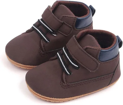 Miniatura 4 de KaKaKiKi - Tenis de lona para bebé infante niños tenis con suela de goma antideslizante tenis de caramelo caminantes primerizos precaminando tenis