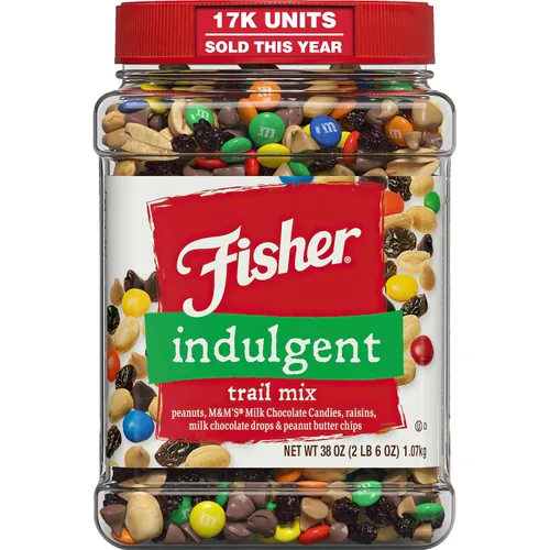 Miniatura 9 de Fisher Dill Pickle Trail Mix, 25 onzas (paquete de 1), tarro resellable, cacahuetes, patatas fritas de centeno, pretzels, pepitas y almendras