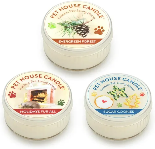 Miniatura 40 de Pet House - Mini velas para olor de mascotas, a base de plantas, velas perfumadas aptas para perros y gatos, té verde lavanda, paquete de 3