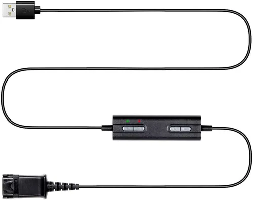 Miniatura 7 de Adaptador QD HIS Cable para auriculares Plantronics y VoiceJoy Adaptador QD para teléfonos Yealink y trabajable para Avaya IP 1608, 1616, 9601