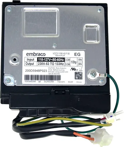 What's Up? 519306299 WR49X10283 Placa de control del inversor de refrigerador para refrigeradores GE Embraco vcc3 1156 k8 f 90 AP5669522 PS6883663