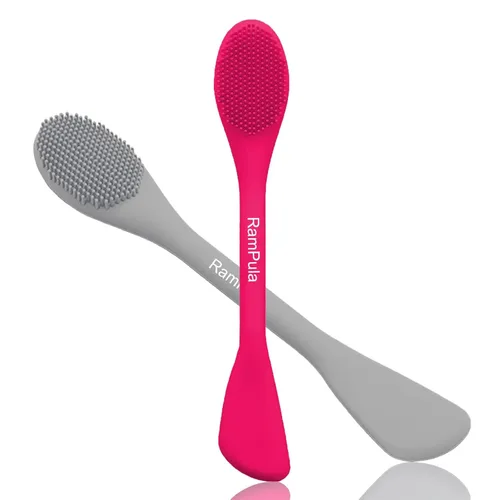 Miniatura 9 de Aplicador de cepillo de máscara facial, cepillos de máscara para limpieza facial y exfoliación, herramienta aplicadora de máscara de arcilla facial