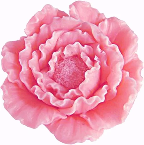 Mujiang 3D peonía flor pastel decoración silicona gelatina azúcar chocolate fondant moldes