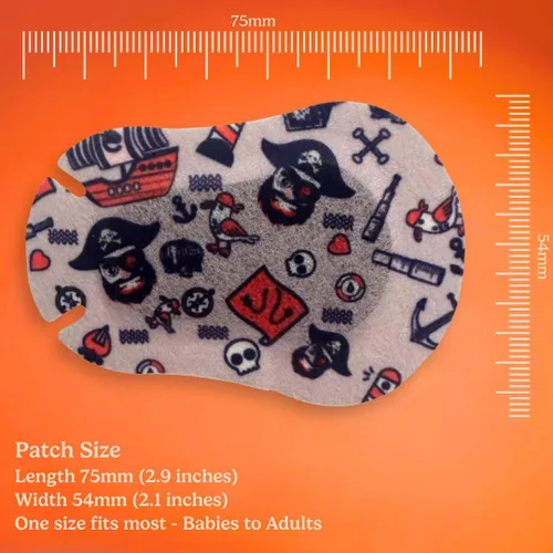 Miniatura 3 de Parches adhesivos para el cuidado de la piel de los niños (Explorer) - Parche para ojos de bebé para tratamiento de ojos perezosos - Parches