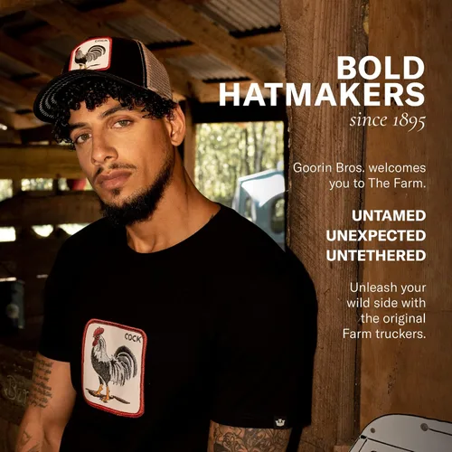 Miniatura 4 de Goorin Bros. The Farm - Gorra de malla ajustable para hombres y mujeres