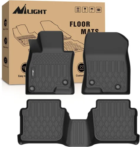 Miniatura 22 de Nilight Alfombrillas TPE para Volvo VNL 300 430 630 670 730 780 2004-2018 Volvo VT modelos 2006-2010 para todo tipo de clima, ajuste personalizado