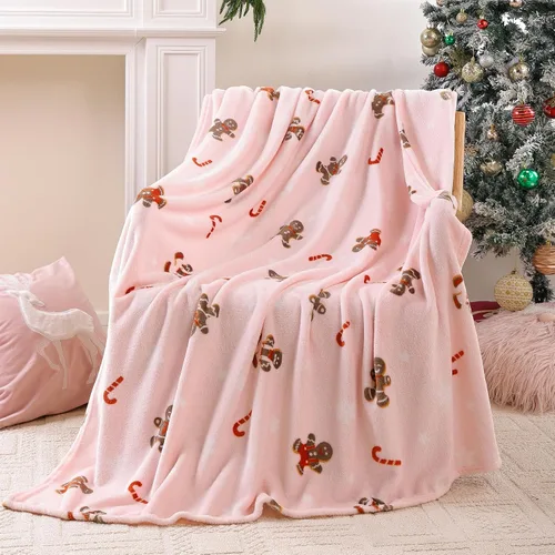 Miniatura 15 de Manta de Forro Polar Negro para Sofá, Silla, Sillón, Suave, Cálida, Mullida y Acogedora para Mujeres y Hombres, 300GSM Decoración de Habitación