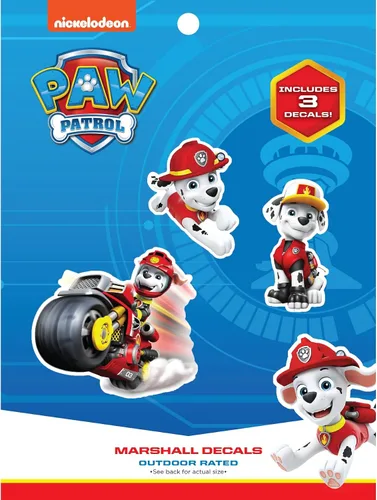 Miniatura 14 de Paw Patrol - Juego de 12 calcomanías de Paw Patrol para niños y adultos, calcomanías de vinilo para laptop, vaso, botella de agua, vehículos