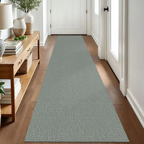Miniatura 84 de EARTHALL Alfombra pequeña de 2 x 3 pies, lavable para entrada, antideslizante, trenzada, alfombra para puerta interior y exterior, alfombra tejida