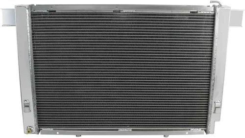 Miniatura 3 de Radiador de aluminio de 3 filas para 1994-2002 2001 Mercedes-Benz SL500 500SL 5.0L V8, radiador de repuesto, radiador de aluminio, radiadores