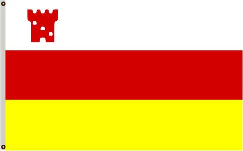 Fyon Bandera de California Ciudad de Santa Bárbara 3x5ft