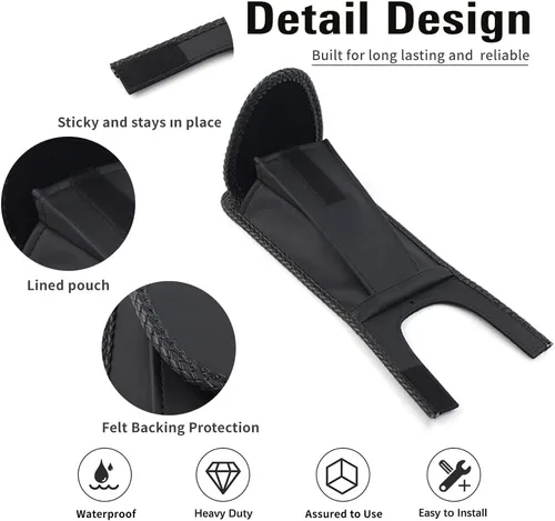 Miniatura 2 de Three T Funda para peto de tanque de gasolina para Harley Softail FLST FLSTN FLSTF FLSTC FLSTS, FXST FXSTB FXSTI FXSTS FXSTC