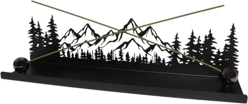 Miniatura 2 de Soporte de incienso de metal Mountain Forest