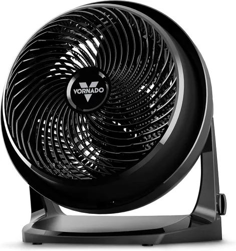 Vornado Ventilador circulador de aire para toda la habitación con 3 velocidades, color negro