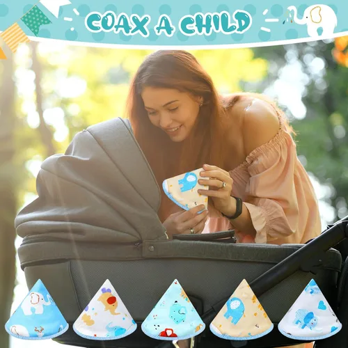 Miniatura 6 de Timgle 10 Piezas Fundas de Terciopelo de Coral para Orina para Bebé Niño, Fuerte Absorción de Agua Protector de Orina para Bebé Niño, Accesorio