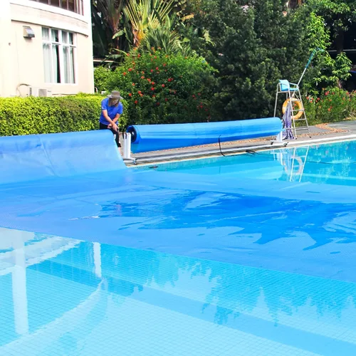 Miniatura 2 de S AFSTAR Cubierta de piscina rectangular de 12 x 24 pies, con bolsa de transporte, impermeable y a prueba de polvo, cubierta de piscina resistente