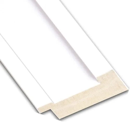Miniatura 2 de Amanti Art - Espejo de baño blanco para sobre lavabo, espejo de tocador rectangular blanco de 25x21, marco de madera pequeño y casual, se cuelga