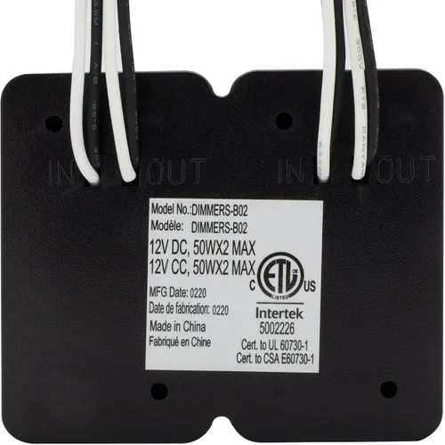 Miniatura 3 de Interruptor de atenuación RecPro Interruptor de atenuación táctil de 12V para RV Compatible con bombillas LED, incandescentes o halógenas (doble)