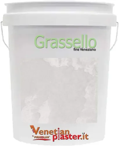 Miniatura 39 de Grassello Auténtico Yeso veneciano Yeso pulido brillante Hecho en Italia a partir de lima y mármol Colores claros (5) Color: BMAF310 Sutil
