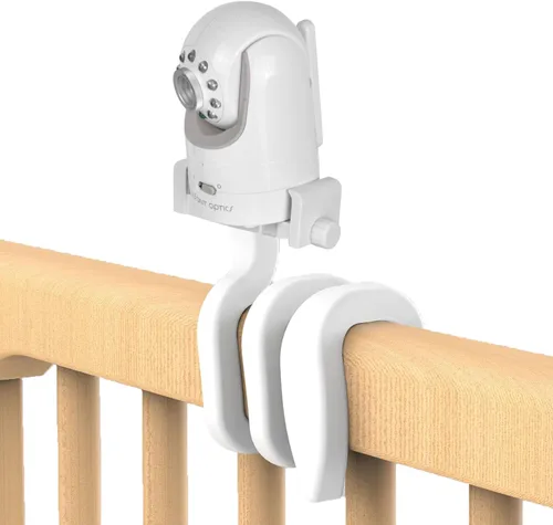 Los estantes para cámara de montaje monterail para bebé son compatibles con DXR-8 y DXR-8 Pro y la mayoría de los otros monitores de bebé para