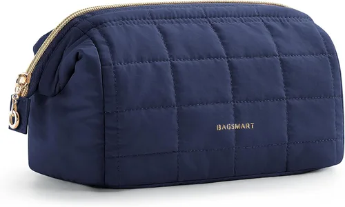 Miniatura 16 de Bagsmart - Estuche de Maquillaje para Viaje, Neceser de Artículos de Aseo Personal, Bolsa de maquillaje