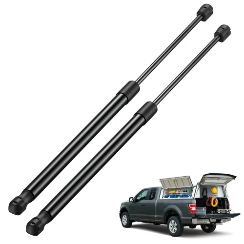 Miniatura 17 de BDFHYK C16-12104 - Puntales de choque de gas de 12 pulgadas/50 libras (222 N) para reemplazo de partes laterales traseras de toldo de camioneta Leer
