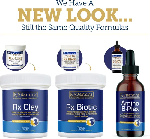 Miniatura 2 de Rx Vitamins Amino B Plex Suplemento para gatos y perros, líquido de complejo de vitamina B más aminoácidos para perros y gatos, potenciador