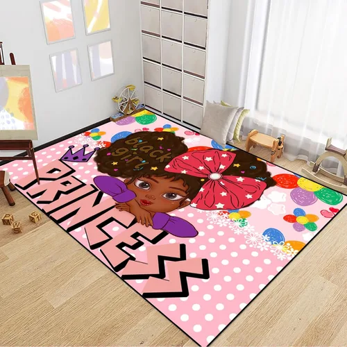Miniatura 44 de Alfombra de gato para habitación de niñas, diseño de dibujos animados, decoración para dormitorio, bonita alfombra de área de gatos, alfombras