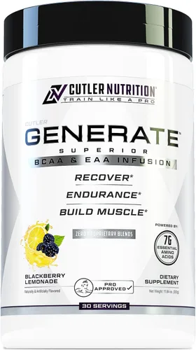 Generate EAA y BCAA Powder la mejor bebida de recuperación después del entrenamiento y suplemento de aminoácidos de cadena ramificada con