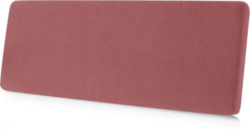 Miniatura 10 de CHUN YI - Funda elástica de cojín para sofá biplaza, funda de asiento de sofá con tela jacquard de elastano (mediana, color marfil blanco)