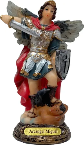 Miniatura 3 de Juego de 3 Arcángeles de 4" Arcángeles Figura Set Arcangel Miguel, Gabrie & Rafael