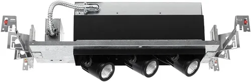 Miniatura 4 de WAC Lighting MT-4LD116N-S27-BK Carcasa para módulo de precisión LED de 1 luz, Spot, 2700K