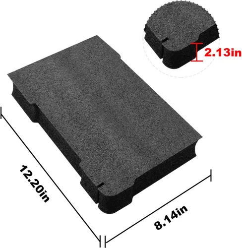 Miniatura 2 de 48-22-8430 Insertos de espuma de embalaje para cajas de herramientas de cajones de paquetes - (insertos de espuma Econo 2 piezas)