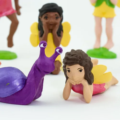 Miniatura 6 de Safari Ltd. Friendly Fairies Super TOOB - 10 adoradas figuras de hadas - Figuras de juguete detalladas pintadas a mano para niños, niñas y niños