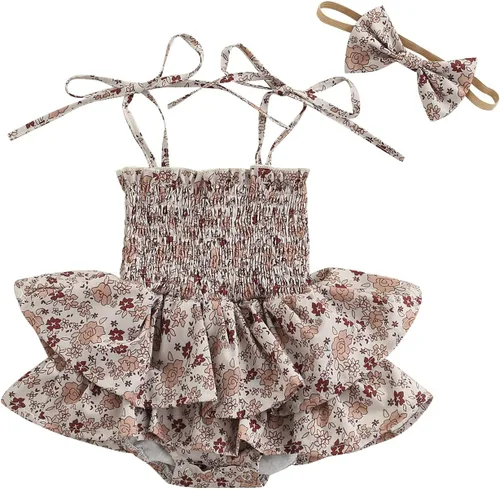 MA&BABY Conjunto familiar de verano de 0 a 6 años a juego para hermanas, vestido de hermanas, camisa para hermano, lindo estampado floral