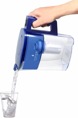 Miniatura 4 de Sapphire Jarra de agua con 3 filtros, transparente/azul