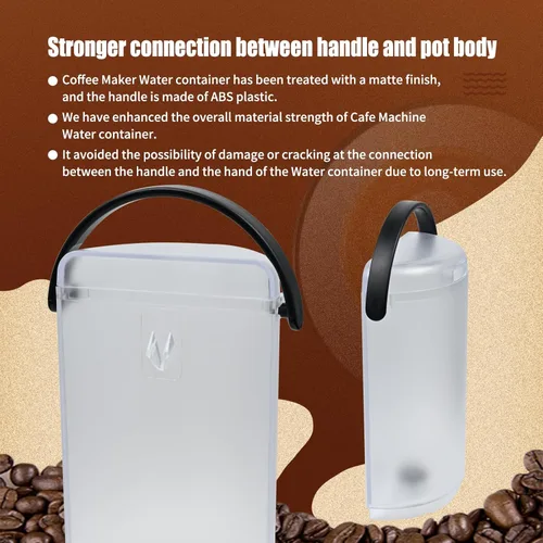 Miniatura 6 de Máquina de café mejorada Depósito de agua compatible con cafetera Keurig K-café de una sola porción y cafetera capuchino, cafetera de repuesto