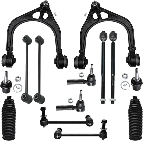 Miniatura 14 de Detroit Axle - Kit de suspensión frontal de 16 piezas para RWD Chrysler 300 Dodge Charger Challenger Magnum 6 brazos de control con rótulas 2
