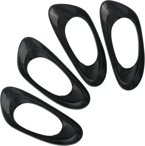 Miniatura 2 de APPERFiT Cubierta de Moldura de Bisel para Manija de Puerta Interior (4 piezas) Compatible con Chevy Trailblazer 2002-2009 Reemplaza 15214501