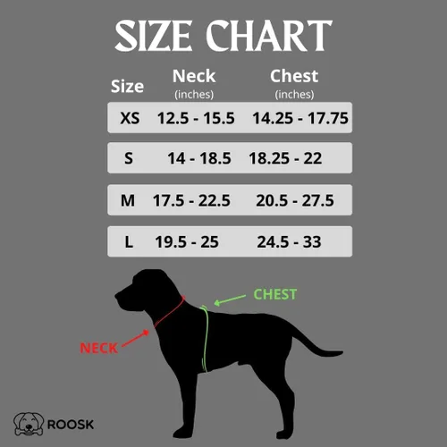 Miniatura 5 de ROOSK Arnés para perro Sin tirones, reflectante, ajustable en 4 direcciones con soporte para bolsa de excrementos Máxima comodidad, suave
