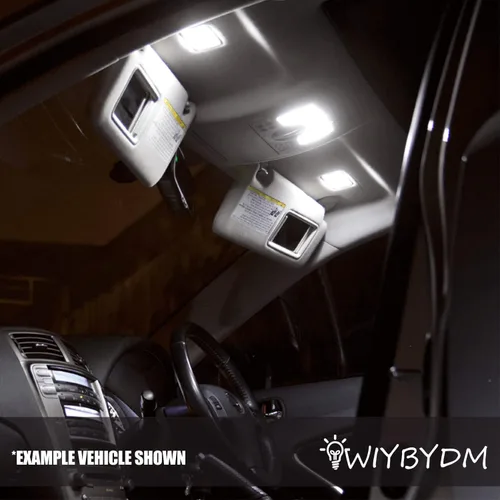 Miniatura 6 de Kit de luces interiores LED blancas para Hummer H3 2006 2007 2008 2009 2010 cúpula para pases, espejo de tocador, cajuela de carga, luces