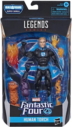 Miniatura 9 de Marvel Legends Series Fantastic Four - Figura de acción coleccionable de 6 pulgadas de Marvel's Thing, diseño premium, 1 accesorio, 2 piezas