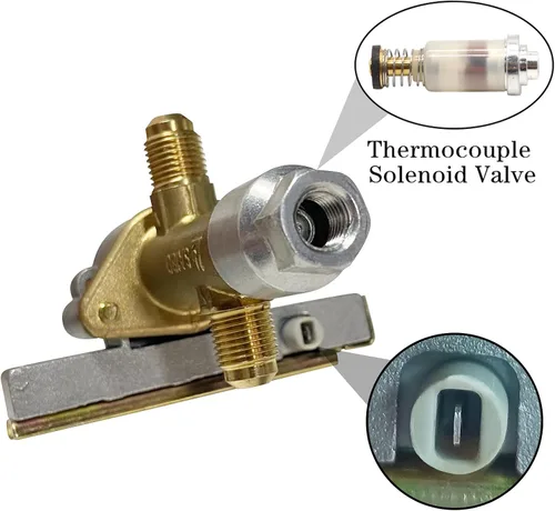 Miniatura 5 de Válvula de control de seguridad de gas certificada por CSA con dispositivo de encendido piezoeléctrico para jardín alimentado por propano solar
