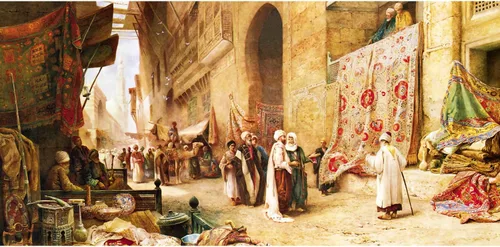 Anatolian Puzzle - Venta de alfombras en El Cairo, 1500 piese, Panorámico # 3751