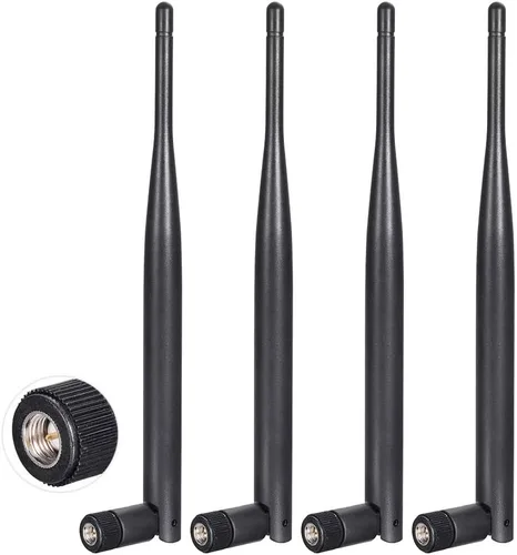 Miniatura 10 de Bingfu 4G LTE Cellular 6dBi SMA - Antena macho (paquete de 2) compatible con Spypoint Flex-S Dark Flex-Plus Flex-M G-36 Flex Dual-Sim Cell-Link