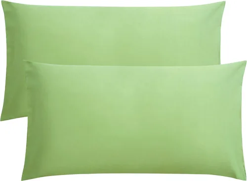 Miniatura 77 de FLXXIE Juego de 2 fundas de almohada de microfibra tamaño Queen, fundas de almohada suaves con cierre de sobre, fundas de almohada resistentes a