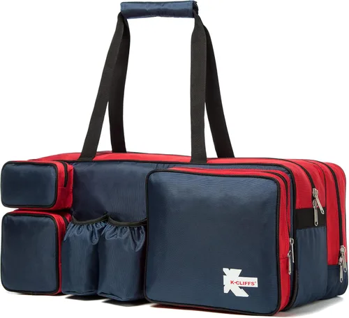 Miniatura 10 de K-Cliffs Bolsa de raqueta de tenis Nylon balístico de lujo Compartimento para zapatos Camuflaje