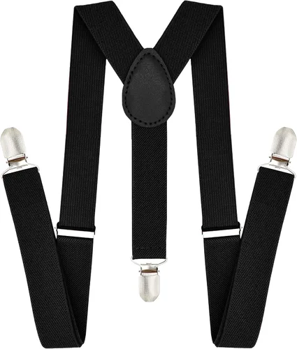 trilece Suspenders for Boys,Kids,Toddler,Girls,Infants and Baby - Adjustable Y Back Child Suspenders Strong Clips