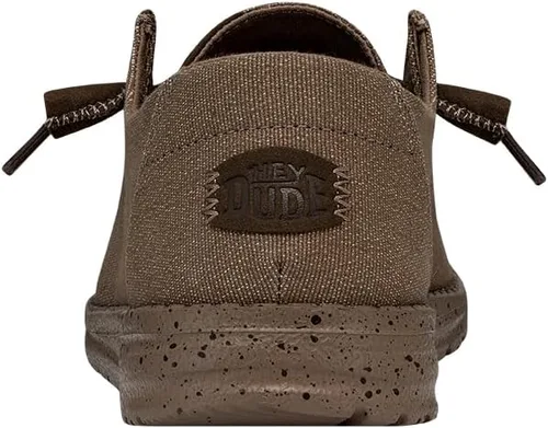 Miniatura 5 de Hey Dude Women's Wendy Canvas Mono Women's Shoes Women's Slip-on Loafers Comfortable & Light